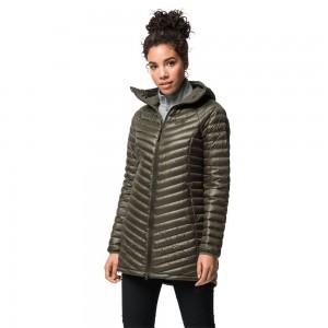 Abrigos De Plumón Jack Wolfskin Atmosphere Mujer Gris | AI8137046