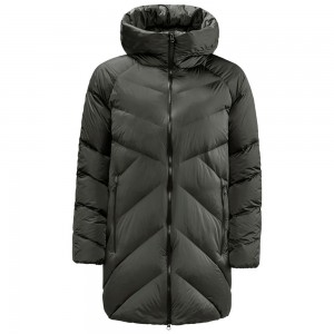 Abrigos De Plumón Jack Wolfskin Upper East Long Mujer Verde | RY2436809