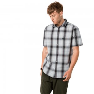 Camisas Jack Wolfskin Hot Chili Hombre Gris | WE6405971