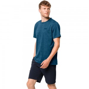 Camiseta funcional Jack Wolfskin Hydropore Xt Hombre Verde Menta | NV9052643
