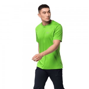 Camiseta funcional Jack Wolfskin Tech Hombre Verde | GY8276945