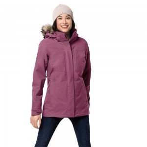 Chaqueta 3 En 1 Jack Wolfskin Arctic Ocean Mujer Moradas | MX9458230