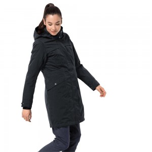 Chaqueta 3 En 1 Jack Wolfskin Golden Peak Mujer Negras | LA5940681
