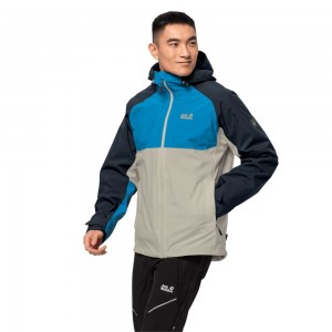 Chaqueta 3 En 1 Jack Wolfskin Mount Isa Hombre Gris | TU6524908