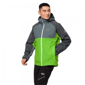 Chaqueta 3 En 1 Jack Wolfskin Mount Isa Hombre Verde | KQ2390541