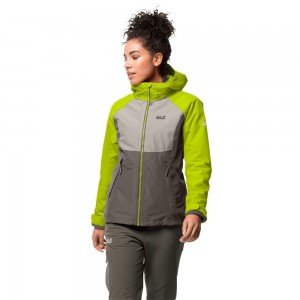 Chaqueta 3 En 1 Jack Wolfskin Mount Isa Mujer Verde Claro | BT8972045