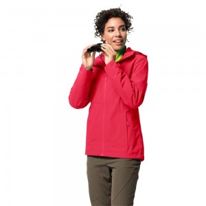 Chaqueta 3 En 1 Jack Wolfskin Norrland Mujer Rojas | EN1570964