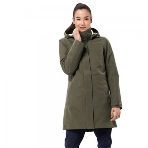 Chaqueta 3 En 1 Jack Wolfskin Ottawa Mujer Gris | CE8026173