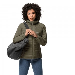 Chaqueta Hibrida Jack Wolfskin Jwp Hybrid Mujer Gris | BY0723594