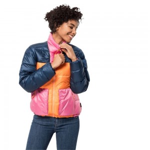 Chaqueta Plumas Jack Wolfskin 365 Flash Mujer Naranjas | DC5307169