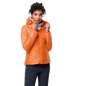 Chaqueta Plumas Jack Wolfskin Atmosphere Mujer Naranjas | LA3276419