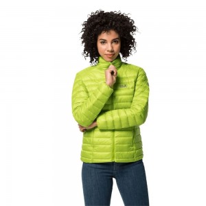 Chaqueta Plumas Jack Wolfskin Jwp Mujer Verde Claro | AN6308427