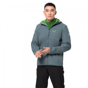 Chaqueta Softshell Jack Wolfskin Northern Point Hombre Gris | TA5043291
