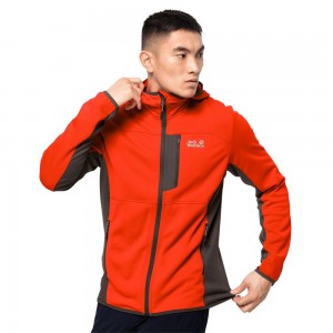 Chaqueta deportiva Jack Wolfskin Kiewa Prime Hombre Rojas | HP5148297