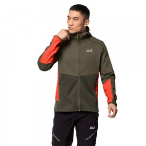 Chaqueta deportiva Jack Wolfskin Mount Isa Hombre Gris | ZH3815264