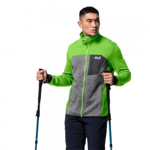 Chaqueta deportiva Jack Wolfskin Sky Peak Hombre Verde | QX6843205