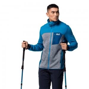 Chaqueta deportiva Jack Wolfskin Sky Peak Hombre Azules | XD8521634