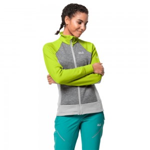 Chaqueta deportiva Jack Wolfskin Sky Peak Mujer Verde Claro | UT5768432