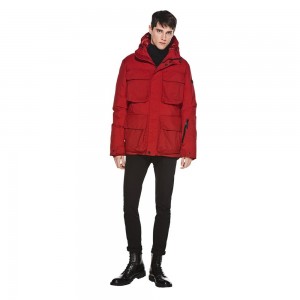 Chaqueta hardshell Jack Wolfskin Zen Field Hombre Rojas Rojas | IL6054198