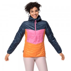 Chaquetas Aislantes Jack Wolfskin 365 Flash Overhead Mujer Indigo Oscuro | IT4165370