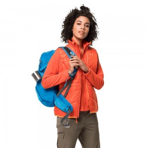 Chaquetas Aislantes Jack Wolfskin Argon Mujer Rojas | GN7392845