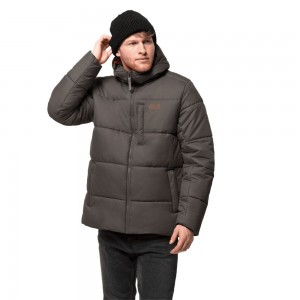Chaquetas Aislantes Jack Wolfskin Kyoto Hombre Gris Marrones | JO5309846