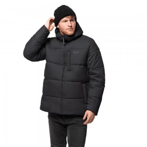 Chaquetas Aislantes Jack Wolfskin Kyoto Hombre Negras | DZ6072549