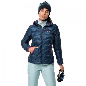 Chaquetas De Esquí Jack Wolfskin Argo Peak Mujer Indigo Oscuro | JW4957201