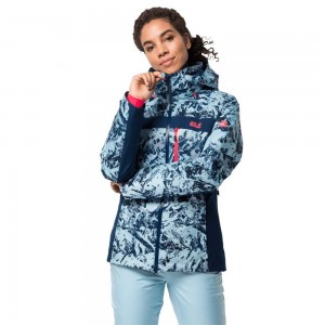 Chaquetas De Esquí Jack Wolfskin Panorama Peak Mujer Azules | UH9762503