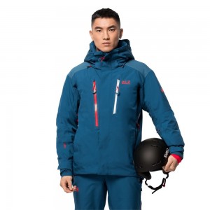 Chaquetas De Esquí Jack Wolfskin Snow Summit Hombre Verde Menta | KF1378206