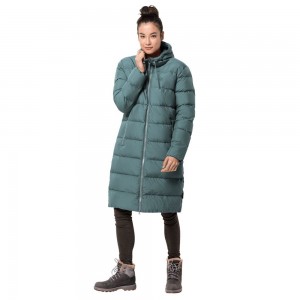 Chaquetas De Invierno Jack Wolfskin Crystal Palace Mujer Verde Claro | NC5627481