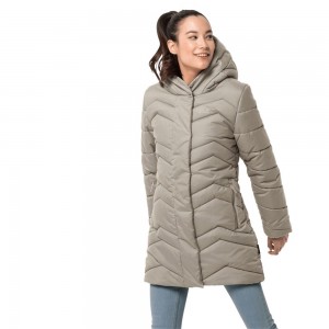 Chaquetas De Invierno Jack Wolfskin Kyoto Mujer Gris | IB2568709