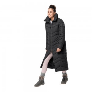 Chaquetas De Invierno Jack Wolfskin Kyoto Long Mujer Negras | OA7513629
