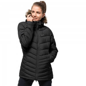 Chaquetas De Invierno Jack Wolfskin Selenium Bay Mujer Negras | GU4658901