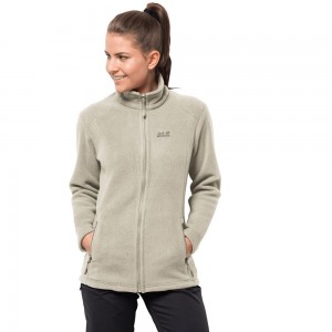 Chaquetas De Lana Jack Wolfskin Midnight Moon Mujer Blancas | QJ1074325