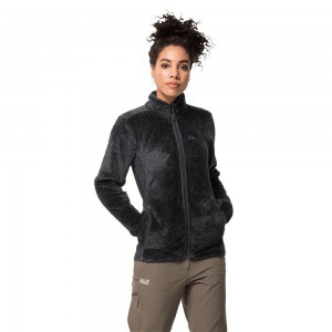 Chaquetas De Lana Jack Wolfskin Pine Leaf Mujer Rayadas | GO5810936