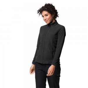 Chaquetas De Lana Jack Wolfskin W Moonrise Mujer Negras | SD7605132