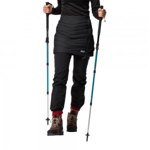 Falda Jack Wolfskin Atmosphere Mujer Negras | KW9571430