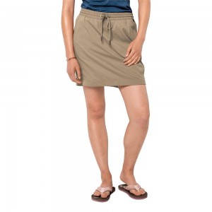 Falda Jack Wolfskin Desert Mujer Marrones | DB4278019