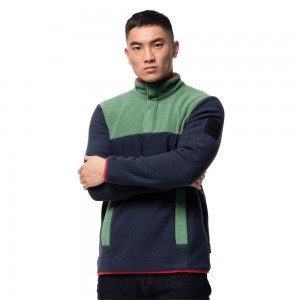 Jerséis Jack Wolfskin 365 Flash Hombre Azules | TL6821793