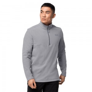 Jerséis Jack Wolfskin Gecko Hombre Gris | KY7305819