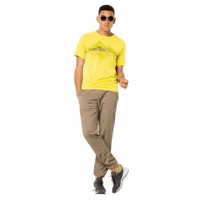 Pantalones Casuales Jack Wolfskin Tanami Hombre Negras | ZK9315278