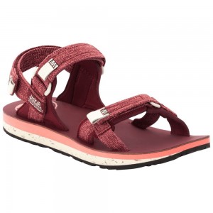 Sandalias Jack Wolfskin Outfresh Deluxe Mujer Rojas | GL4370598
