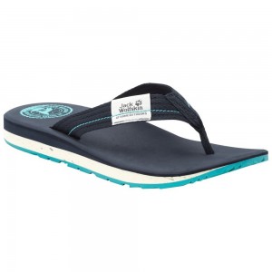 Tanga Jack Wolfskin Beachster Hombre Verde Menta Azules | JX5140896