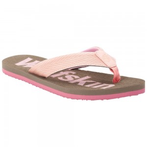 Tanga Jack Wolfskin Eezy Mujer Brown/Rose | NC3726410