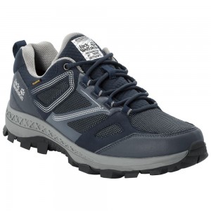 Zapatillas de Senderismo Jack Wolfskin Downhill Texapore Low Hombre Verde Menta | CW8476935