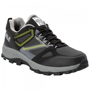 Zapatillas de Senderismo Jack Wolfskin Downhill Texapore Low Hombre Verde | ZQ2348596