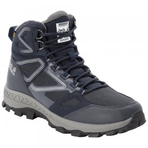Zapatillas de Senderismo Jack Wolfskin Downhill Texapore Mid Hombre Verde Menta | GO7152684