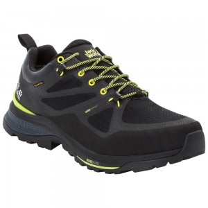 Zapatillas de Senderismo Jack Wolfskin Force Striker Texapore Low Hombre Verde | QK7531890