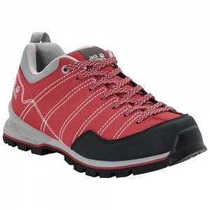 Zapatillas de Senderismo Jack Wolfskin Scrambler Low Mujer Gris | GY1769243
